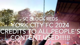 YORK CITY FC 2024 🤝 SC BLOCK REDS