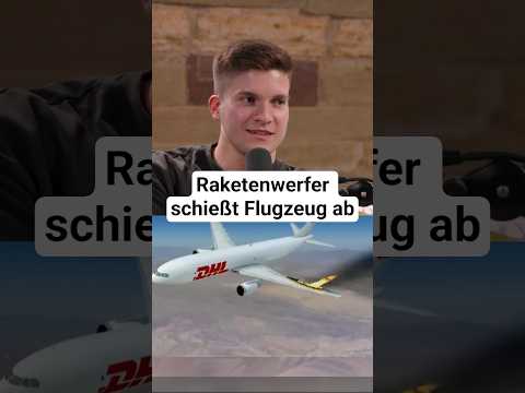 Flugzeug mit Raketenwerfer abgeschossen✈️💣