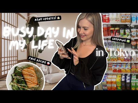 A ✨realistic✨ day in my life in Japan 🍚🥢 work, cooking at home, renovation progress