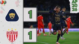 Pumas Vs. Necaxa | Highlights | Liga Mx Clausura 2026 Jornada 5