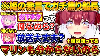 【総集編】ホロメンの下ネタで動揺する乙女なマリン船長【宝鐘マリン/ホロライブ切り抜き】