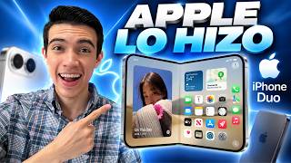 ¡OFICIAL! iPhone Duo: el PRIMER iPhone PLEGABLE de Apple