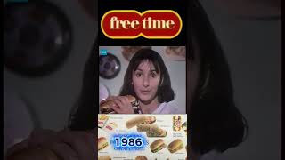 free time, pub TV, elie semoun, fast food, 1986