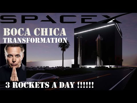 SpaceX Is Building Something Huge In Texas! Boca Chica Transformation! Alien Ship!?
