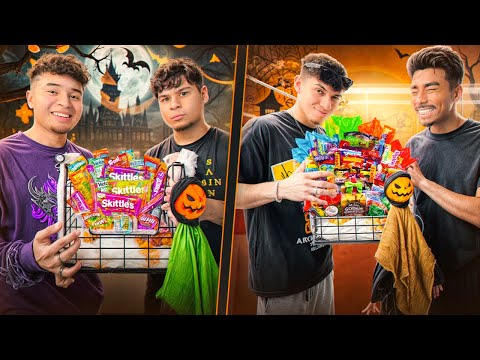 Who Can Make The BEST SPOOKY BASKET CHALLENGE!!!