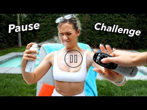 Pause Challenge!  *Roommate Prank Wars*