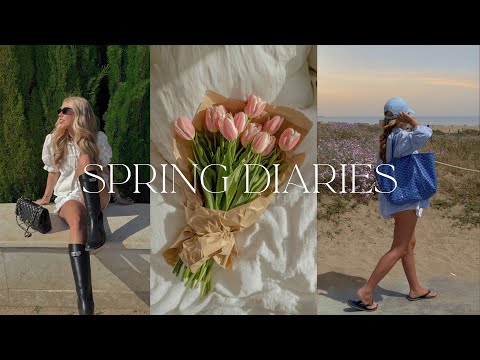 Spring Diaries 🌸 The Best Cafés in Barcelona, Park days, Girls Date Night & Little Beach House
