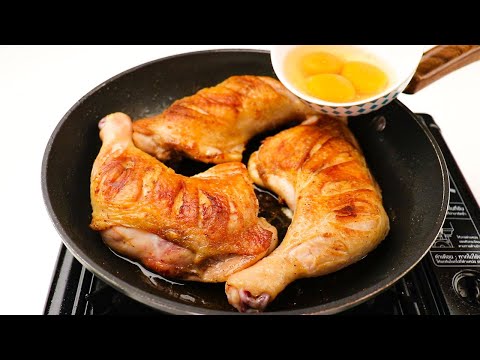 Eine Hausfrau aus Italien hat mir beigebracht, wie man Hähnchenschenkel kocht! ASMR