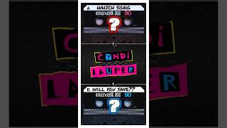 They're both SO GOOOOD! Which CYNDI LAUPER Song Will You Save?  Save ONE Song