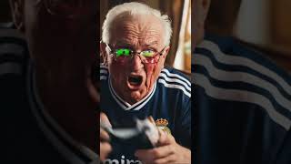 Wenn Fifa mal wieder nicht läuft...Opa rastet aus.
