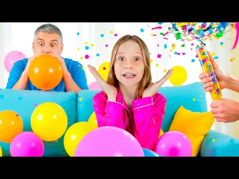 ناستيا حفلة عيد ميلاد الحادية عشرة! يوم مليء بالمرح والمفاجآت مع الأصدقاء