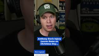 BREAKING: Anthony Davis Injury on Christmas Day Leaves Dallas Mavericks with a problem...