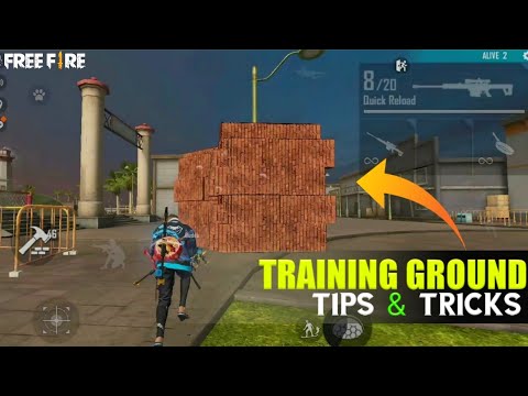UNLIMITED GLOO WALL IN  TRANING GROUND 😱 | PRO TIPS & TRICKS - #Shorts #tips&tricks #freefire