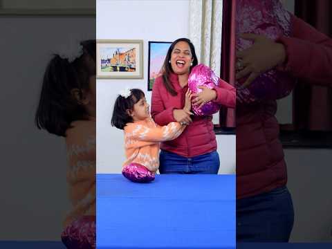 Kinder Joy Vs Gems | Maa vs Beti - Part 129 | Shruti Shorts | #comedyshorts #comedy #maa
