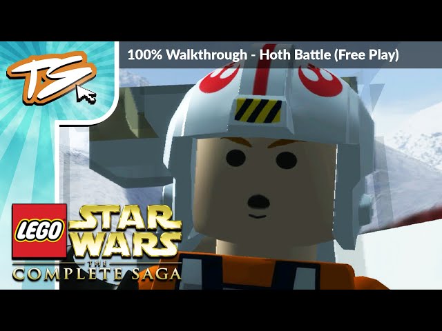 HOTH BATTLE (FREE PLAY) - Lego Star Wars: The Complete Saga 100% Walkthrough #60