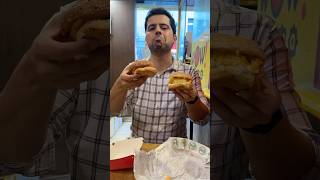 Burger Singh Moburger vs Wow Momo Moburger 🥟 🍔