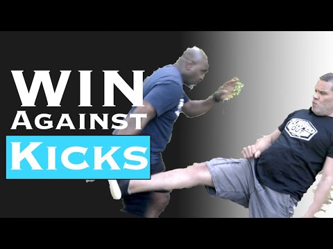 Defending against a kick
