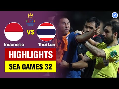 Highlights Indonesia vs Thái Lan | Trọng tài rút 9 thẻ đỏ mỏi tay-Chung kết ẩu đả căng nhất lịch sử