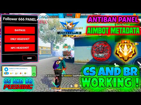 ANTI BAN FREE FIRE PANEL 🔥 FREE FIRE ANDROID PANEL | 100% WORKING PANEL⚙️ FREE FIRE HEADSHOT HACK