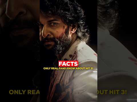 HIT 3 Movie Facts That'll Leave You Speechless! ๐ฒ๐ข #nani #hit3