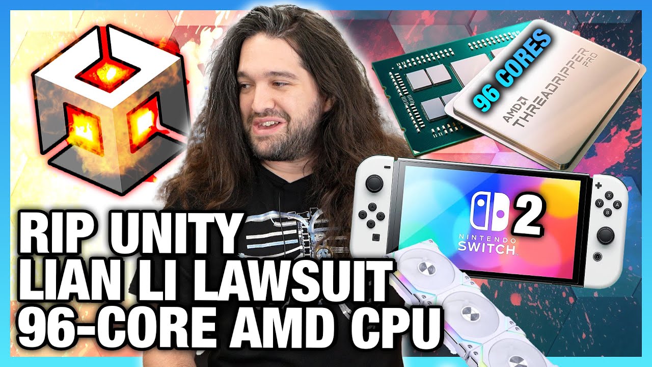 HW News - Lian Li Lawsuit, Unity's Double Apology, & Lenovo Legion Go Handheld