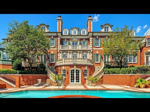 This Mega Mansion is a Beautiful Representation of Classic Architecture