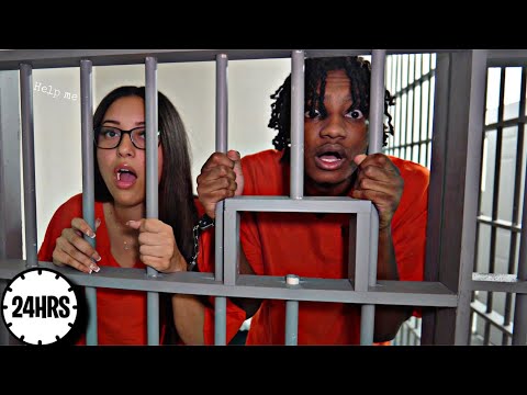 I SURVIVED 24 HOURS HANDCUFFED TO MY CRUSH!!