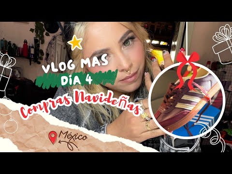 Vlog más Día 4 (Compras Navideñas , nos hacemos las uñas y más) 🙌🏻💖🫂✨💅🏻