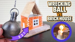 Microwave + Iron = Wrecking Ball!