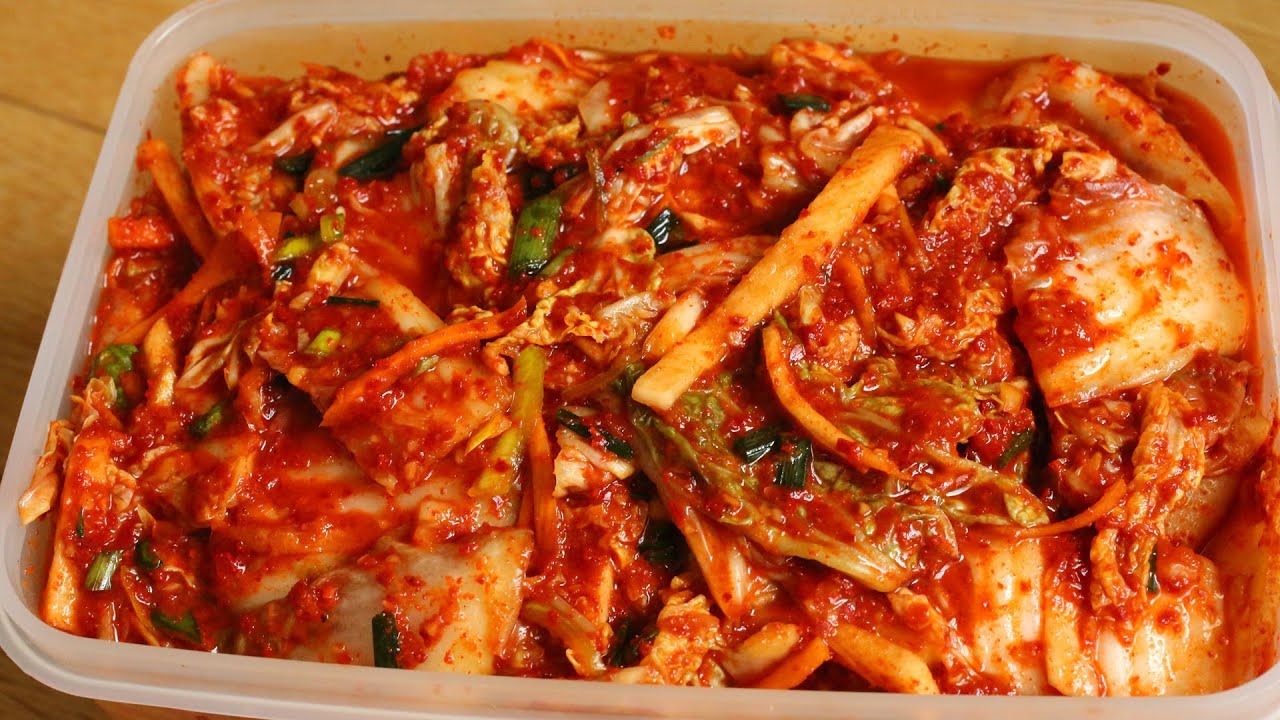 How to make Easy Kimchi )