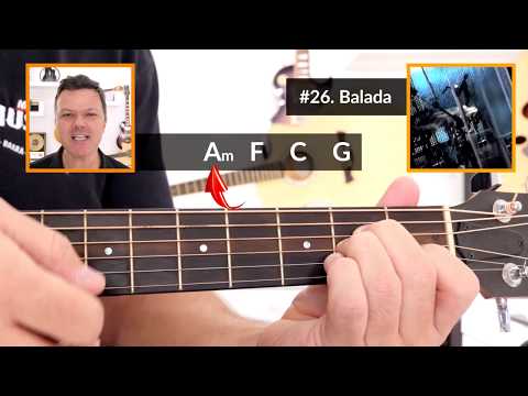 Aula de violão: MILHARES de MÚSICAS com 4 ACORDES SIMPLES