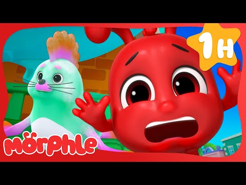 Morphle's Magic Melt 🫠| Fun Animal Cartoons | @MorphleTV  | Learning for Kids