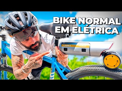 Este Kit de $380 transforma qualquer Bike normal numa Elétrica em segundos - LIVALL Pikaboost 2