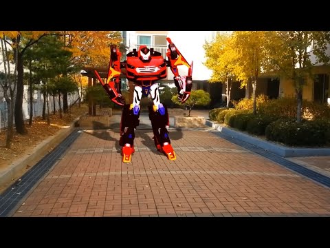 카봇  실사 헬로 카봇 장난감 싼타페 Car bot Transformers 실사 스톱모션