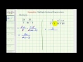 Simplifying Expressions and Factors