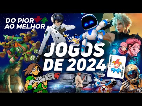 Qual o MELHOR e o PIOR JOGO de 2024, segundo a crítica? - Do Pior ao Melhor