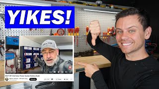 My Reaction to Martin Johnson's "BEST Off-grid Battery Bank" Video 😬 Yikes!!