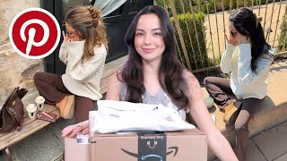 We Recreated Pinterest Photos Using Amazon Finds - Merrell Twins