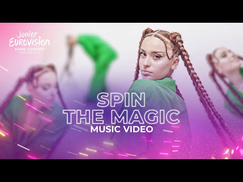 Mal&#233;na - Spin The Magic - Official Music Video - Junior Eurovision 2022 - Common Song