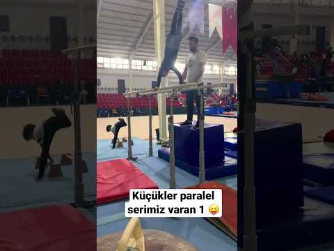 Küçükler paralel aleti serimiz varan 1 😇💪 #spor