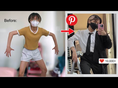 i tried dressing like a PINTEREST GUY for 3 days straight