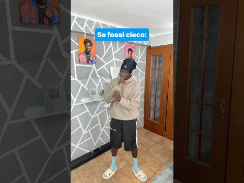 Se fossi cieco essere tipo 💀 ​⁠​⁠@LoScarafaggiodiOuzz