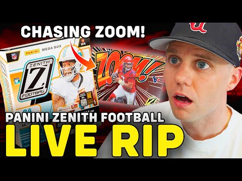 LIVE BREAK: PANINI ZENITH FOOTBALL 2024! CHASING ZOOMS!