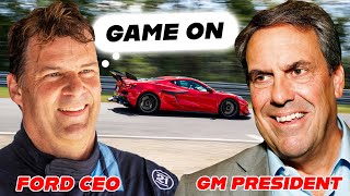 FORD CEO CALLS OUT CORVETTE, AND THEY RESPOND! *GAME ON*