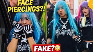 🔥 North West GOES VIRAL With ‘Face Piercings’ — But They’re NOT Real 😳