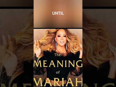 Mariah Carey - My Saving Grace (2020 Studio Version)