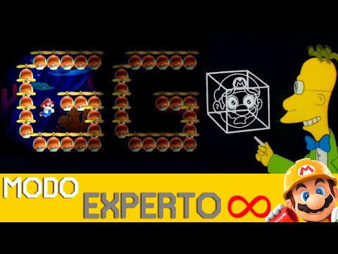 Atrapado en BUG JAPO por MÁS de 1 HORA ☠️ | EXPERTO INFINITO (NO SKIP) - SMM2 - ZetaSSJ