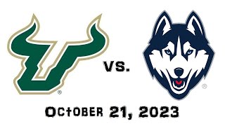 October 21, 2023 - South Florida Bulls vs. UConn Huskies Full Football Game