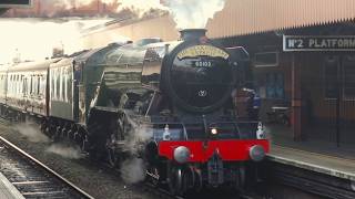 60103 Flying Scotsman awakens Birmingham Moor Street! The Shakespeare Express | 21/2/26