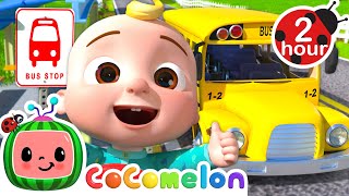 Wheels on the Bus! Dance & Sing Along | CoComelon - Kids Cartoons & Songs | Healthy Habits for kids